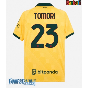 AC Milan Fikayo Tomori #23 Tricou Fotbal Replică 2025-26 Barbati Treilea